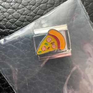Pizza Slice Italian Charm